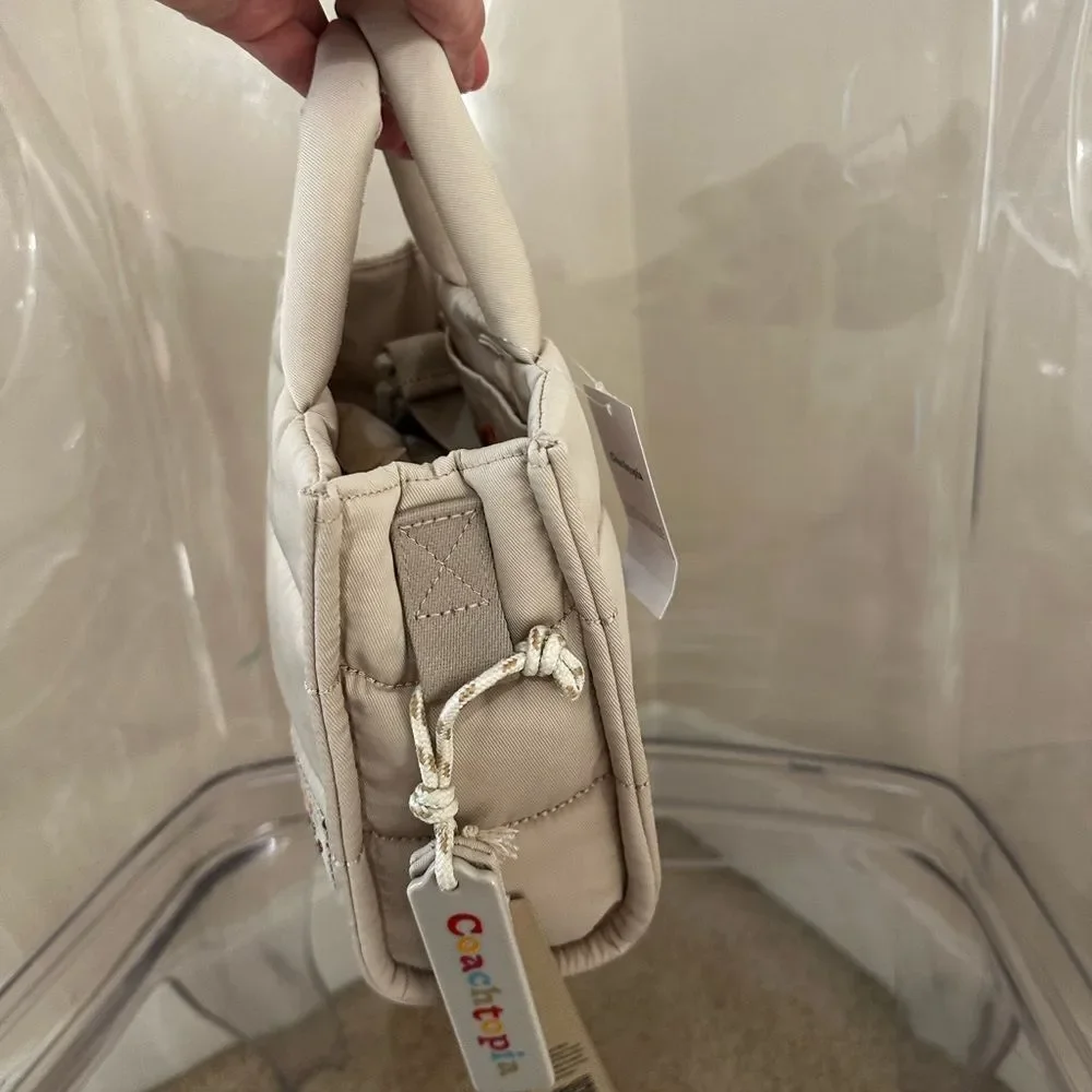NWT Coach “Coachtopia” Mini-Tote Crossbody Bag-Limited Edition